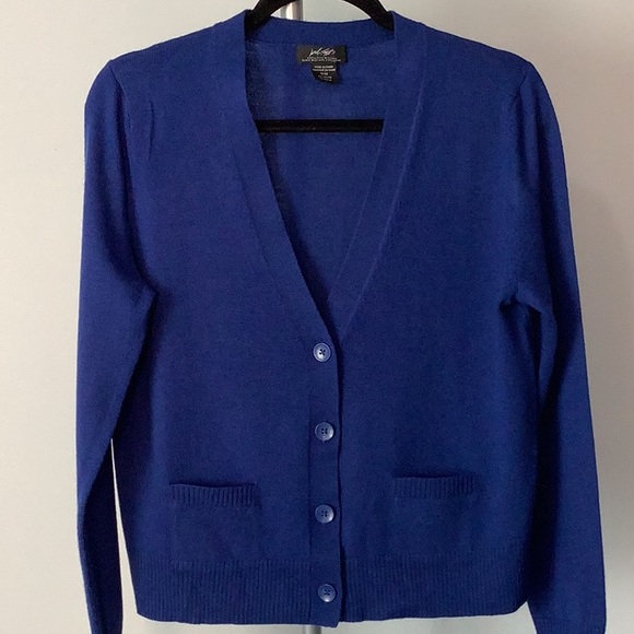 LORD&TAYLOR Cropped Cardigan - Picture 2 of 10